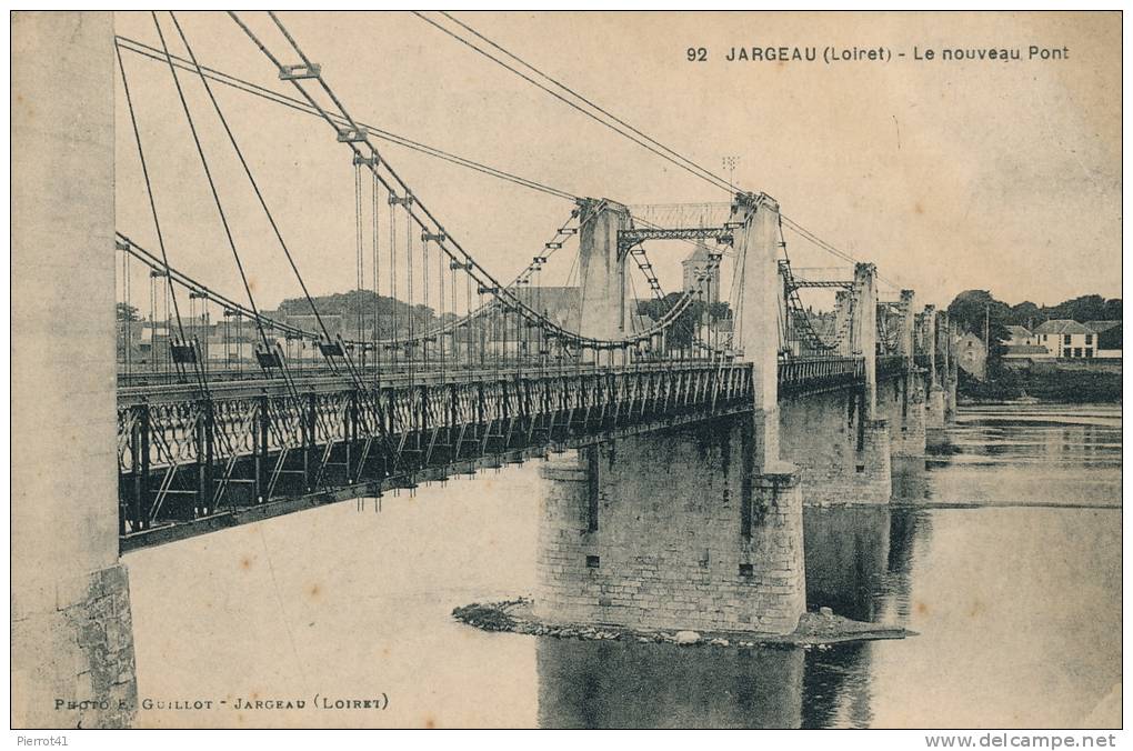 JARGEAU - Le Nouveau Pont - Jargeau