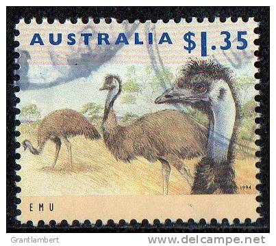 Australia 1994 Wildlife $1.35 Emu Used - Used Stamps