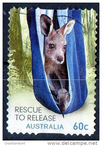 Australia 2010 Wildlife Caring - Rescue To Release 60c Joey Self-adhesive Used - Gebraucht