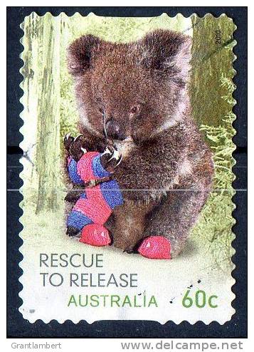 Australia 2010 Wildlife Caring - Rescue To Release 60c Koala Self-adhesive Used - Oblitérés