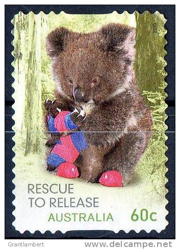 Australia 2010 Wildlife Caring - Rescue To Release 60c Koala Self-adhesive Used - - Gebraucht