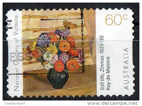 Australia 2011 Bunch Of Flowers 60c Zinias Self-adhesive Used - Used Stamps