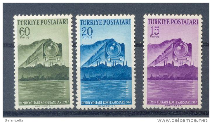 Turkiye Nr :  1057 - 1059 ** MNH (zie Scan) - Unused Stamps