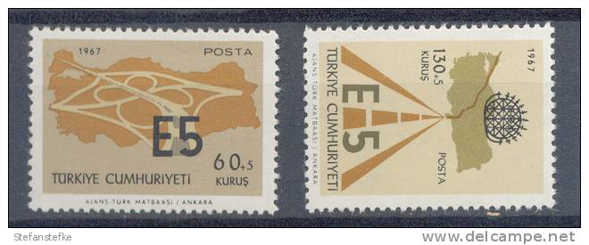 Turkiye Nr :  1831 - 1832 ** MNH (zie Scan) - Unused Stamps