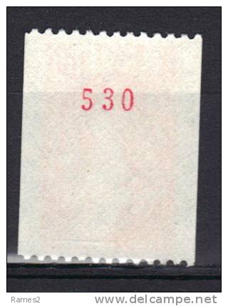 E.392  - N° 2158   , ** ,  N° ROUGE   COTE   2.00 €,          A REGARDER - Roulettes