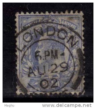 Great Britain Used 1902, Edward, (2 Scans), 21/2d X 2 Shades - Usati