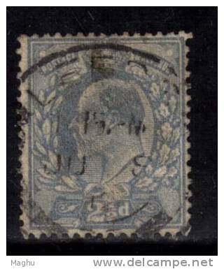 Great Britain Used 1902, Edward, (2 Scans), 21/2d X 2 Shades - Usati