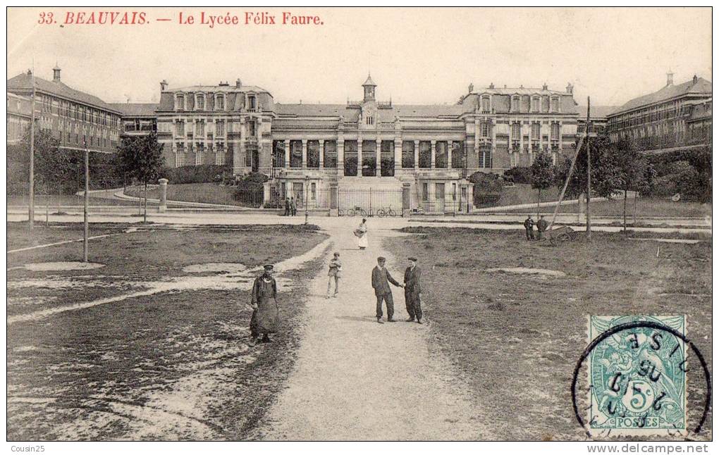 60 BEAUVAIS - Le Lycée Félix Faure - Beauvais