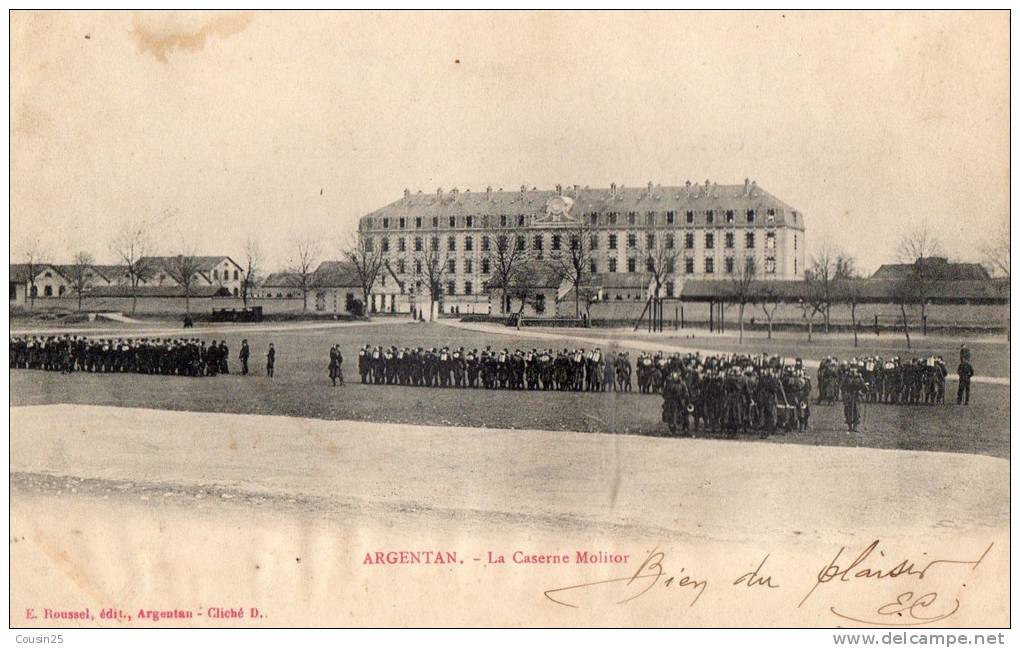 61 ARGENTAN - La Caserne Molitor - Argentan