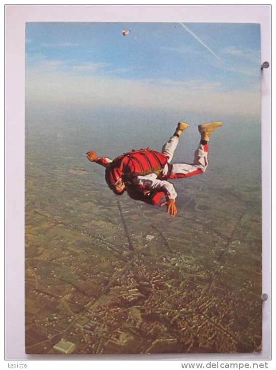 Parachutisme - Chute Libre - Centre école De Parachutisme - Cachet Poste Au Armées - Parachutisme