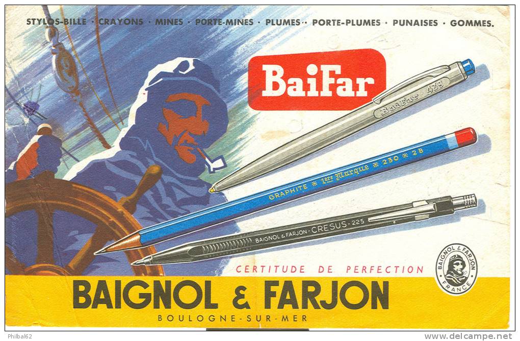 Buvard Baignol Et Farjon. - C