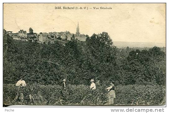 N°16466 -cpa Bécherel -vue Générale- - Bécherel