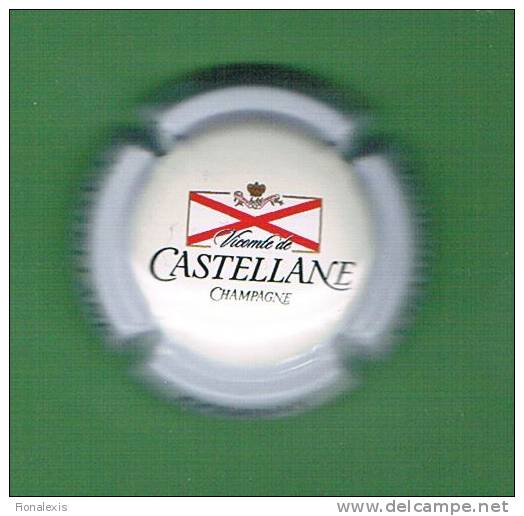 CAPSULE CHAMPAGNE  DE CASTELLANE  (blanche) - De Castellane