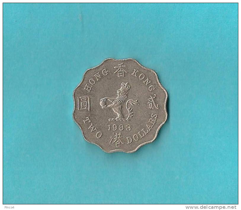 HONG KONG TWO DOLLARS 1983 - Hong Kong