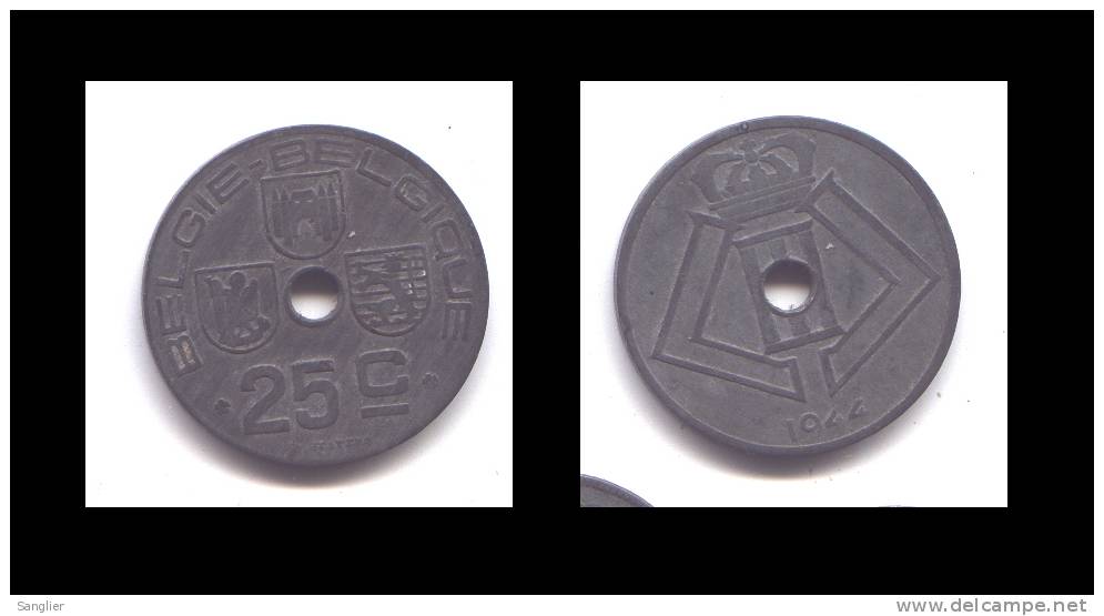 25 CTS 1944 FL-FR - 25 Cent