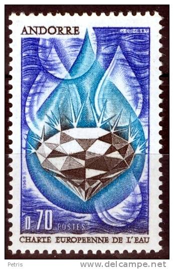 Andorra 1969 European Water Charter MNH - Lot. 273 - Nuovi