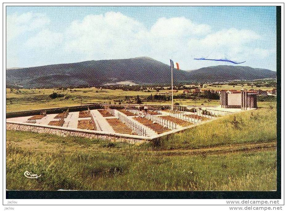 VASSIEUX EN VERCORS CIMETIERE  NATONAL. COLORISEE  REF 5515 - Cimetières Militaires