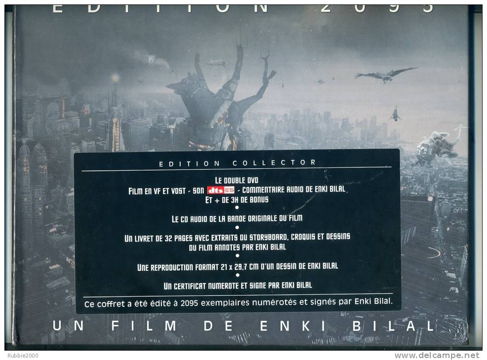 DVD IMMORTEL D ENKI BILAL EDITION NUMEROTEE 2095 DANS SON BLISTER D ORIGINE - Sci-Fi, Fantasy