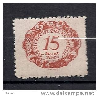 TA 3    (*)  Y  &amp;  T   (timbre Taxe)   "LIECHTENSTEIN" - Postage Due