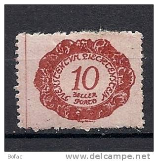 TA 2    (*)  Y  &amp;  T   (timbre Taxe)   "LIECHTENSTEIN" - Postage Due