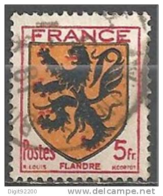 1 W Valeur Oblitérée,used - FRANCE - YT Nr 602 * 1944 - N° 10-54 - 1941-66 Armoiries Et Blasons
