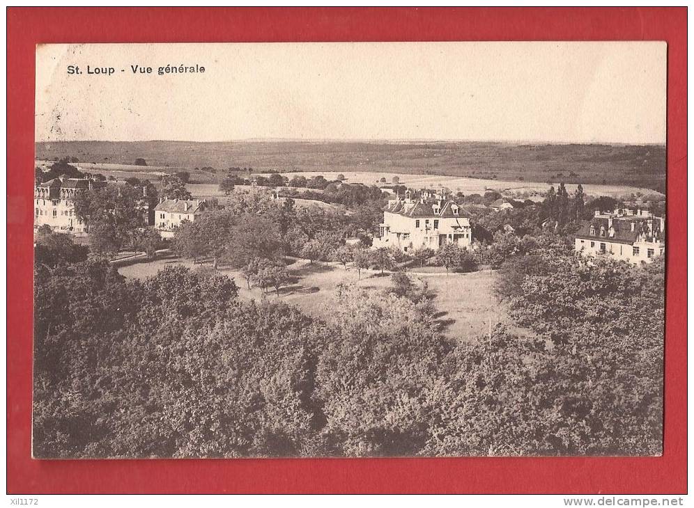 P0045 St Loup Près La Sarraz Cachet Pompaples 1913. - La Sarraz