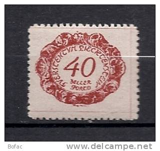 TA 7    (**)  Y  &amp;  T   (timbre Taxe)   "LIECHTENSTEIN" - Postage Due