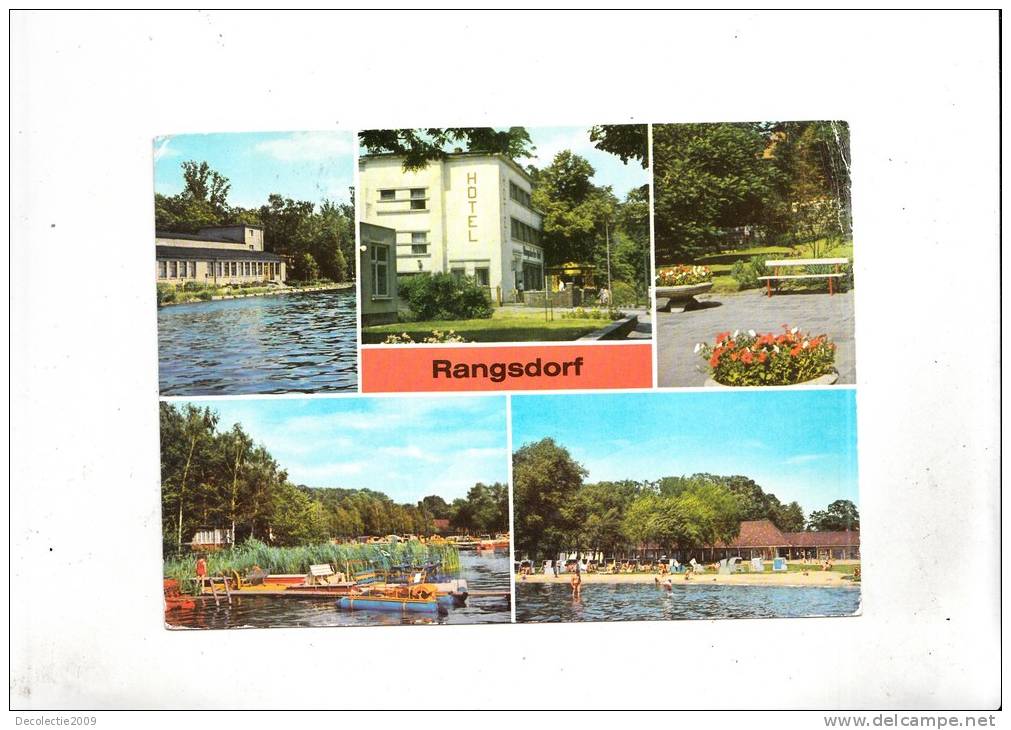 ZS19558 Rangsdorf Boats Bateaux Used Perfect Shape - Rangsdorf