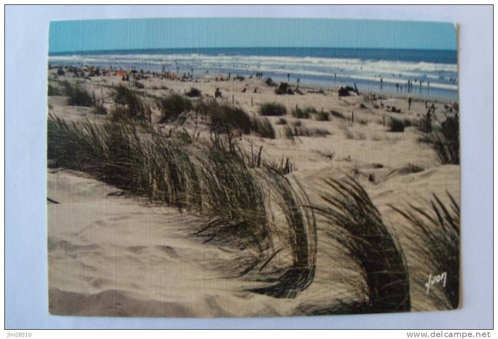 Dunes - Plages - Mer - Soleil - Plaisirs De L'été - Couleurs Et Lumière De France - Carte Toilée - Hold To Light