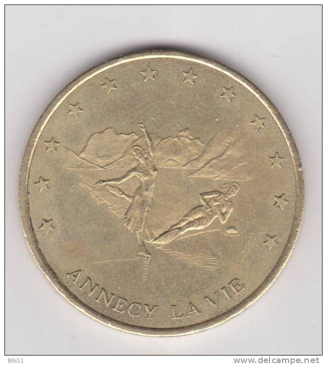 1 EURO TEMPORAIRE 1998 DE LA VILLE D&acute; ANNECY - France