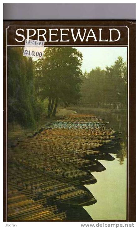 Historische Ansichten Spreewald 1987 Neu 10€ Brockhaus-Souvenir Für Sammler Liebhaber Many Color-pictures Of Germany - Luebben (Spreewald)