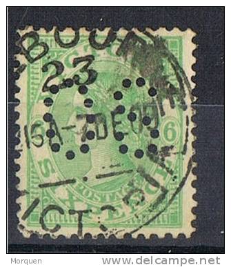 Sello 6 P, Servicio Oficial, O.S.  VICTORIA 1903, Yvert Num 9 º - Used Stamps