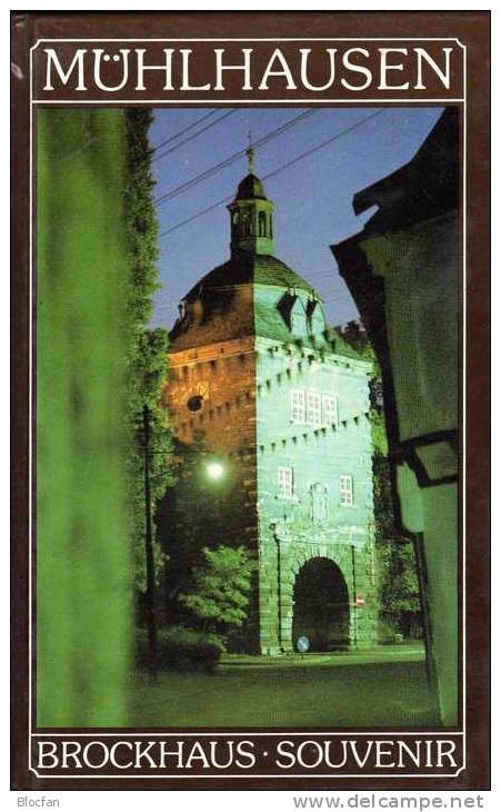 Historische Ansichten Von Mühlhausen 1989 Neu 10€ Brockhaus-Souvenir Für Sammler Liebhaber Many Color-pictures Germany - Mühlhausen