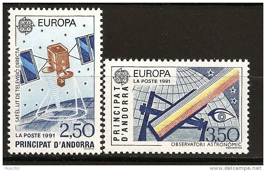 Andorre 402 - 403 ** Europa - Unused Stamps