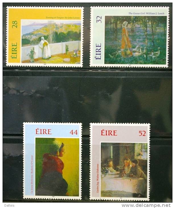 Irlande - 1993 - Tableaux - Paintings - Impressionnistes Irlandais - Neufs - Impressionisme