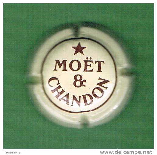 CAPSULE CHAMPAGNE  MOET & CHANDON  (blanche & Marron) - Moet Et Chandon