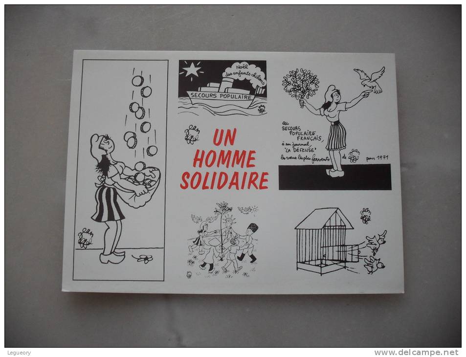 Jean Eiffel Un Homme Solidaire  ( Secours Populaire ) - Effel