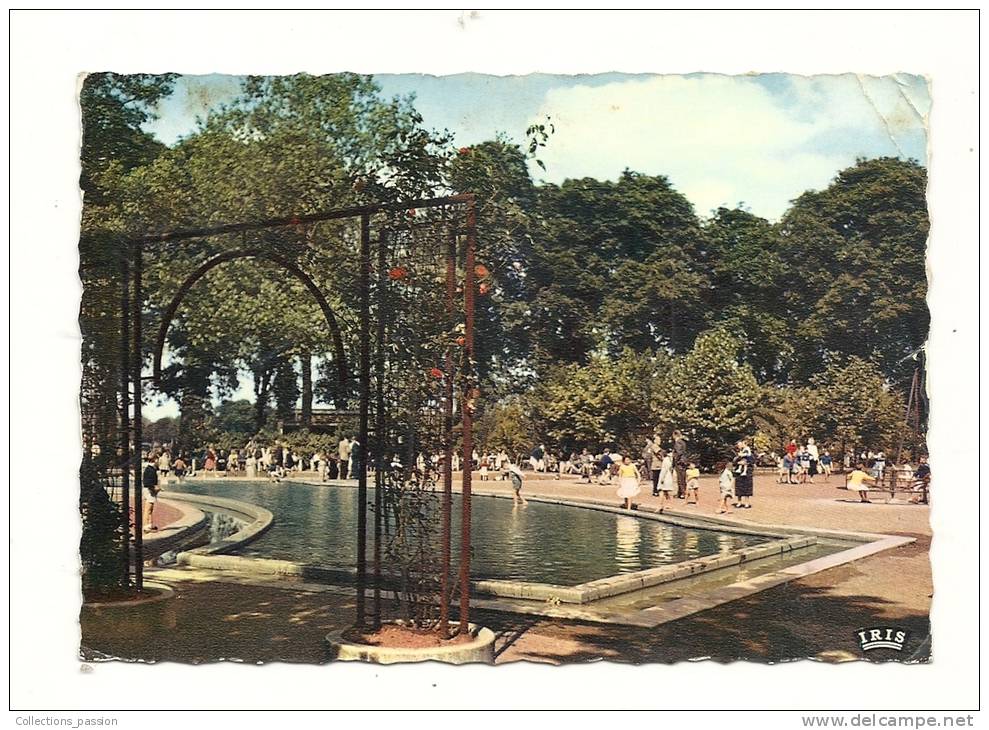 Cp, 59, Lille, Le Jardin Des Enfants, Voyagée 1961 ?? - Le Quesnoy