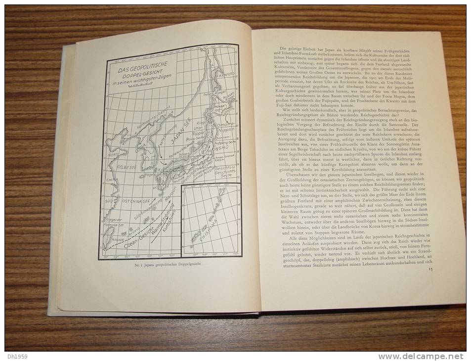 JAPAN BAUT SEIN REICH 1941 CARTES GEOGRAPHIQUES 330 PAGES JAPON ASIE ASIEN - Asia & Near-East