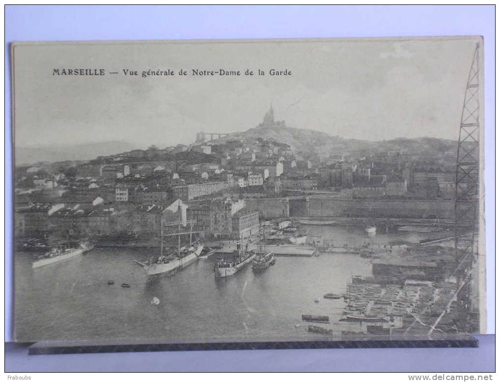 (13) - MARSEILLE - VUE GENERALE DE NOTRE DAME DE LA GARDE - Notre-Dame De La Garde, Lift