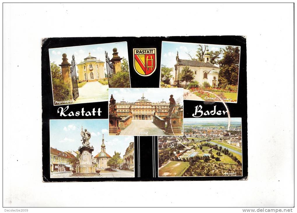 ZS19581 Rastatt Baden Multiviews Used Perfect Shape - Rastatt