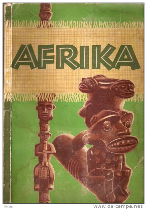 BELDERALBUM  KOMPLETT .  AFRIKA  76 P. 24x31 . 98 Images . Jurgen Hansen Erlebt Den Schwarzen Erdteil   MARGARINE UNION - Other & Unclassified