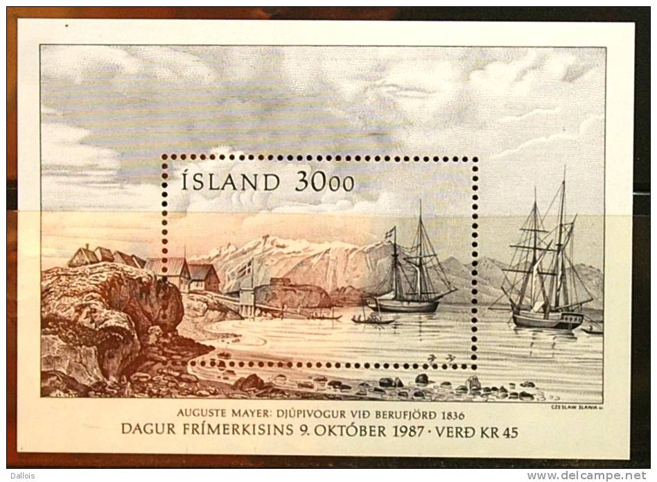 Islande - 1987 - Gravure De Auguste Mayer - Neuf - Grabados