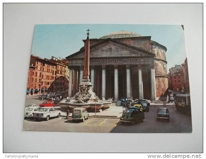 Taxi Auto Fiat 600 Roma Pantheon - Taxis & Fiacres