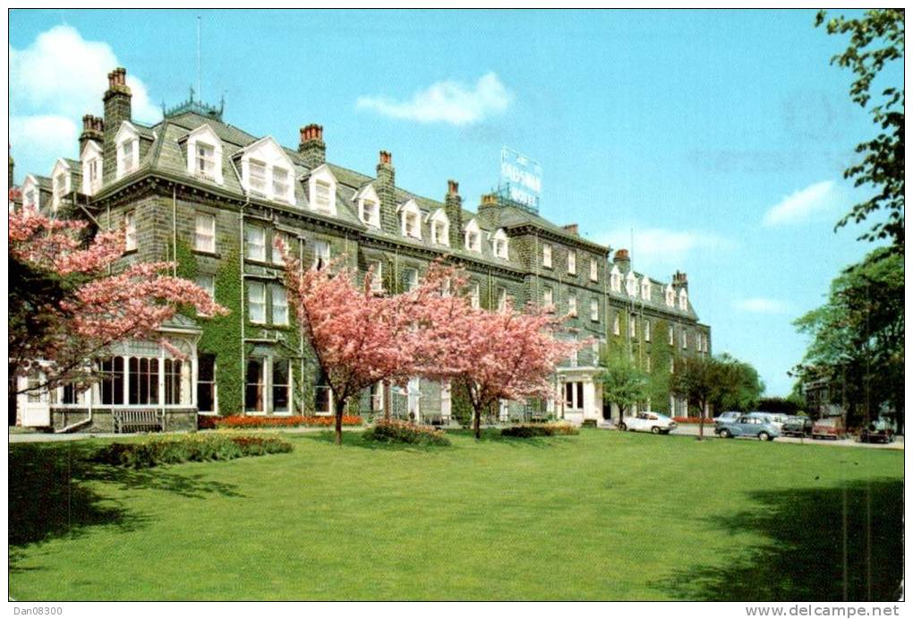 ANGLETERRE THE OLD SWAN HOTEL HARROGATE CPM CIRCULEE 1972 - Harrogate