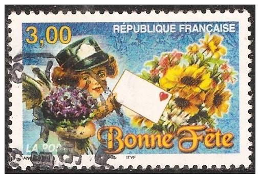 FR 3133  Souhait Bonne Fête  1998 - Used Stamps