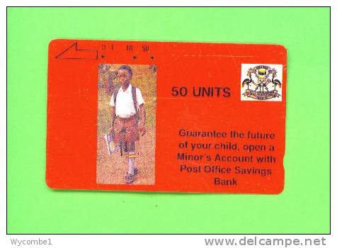 UGANDA  - Magnetic Phonecard/Schoolboy (subject To Minor Marks And Abrasions) - Ouganda