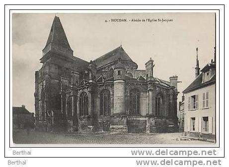 78 HOUDAN - Abside De L Eglise St Jacques - Houdan