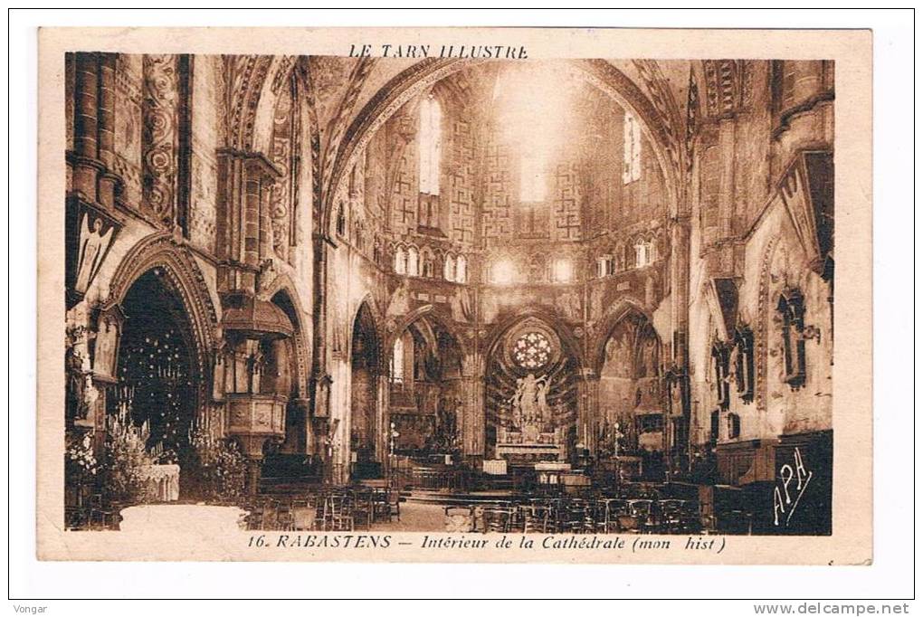 RABASTENS Intérieur De La Cathédrale - Rabastens