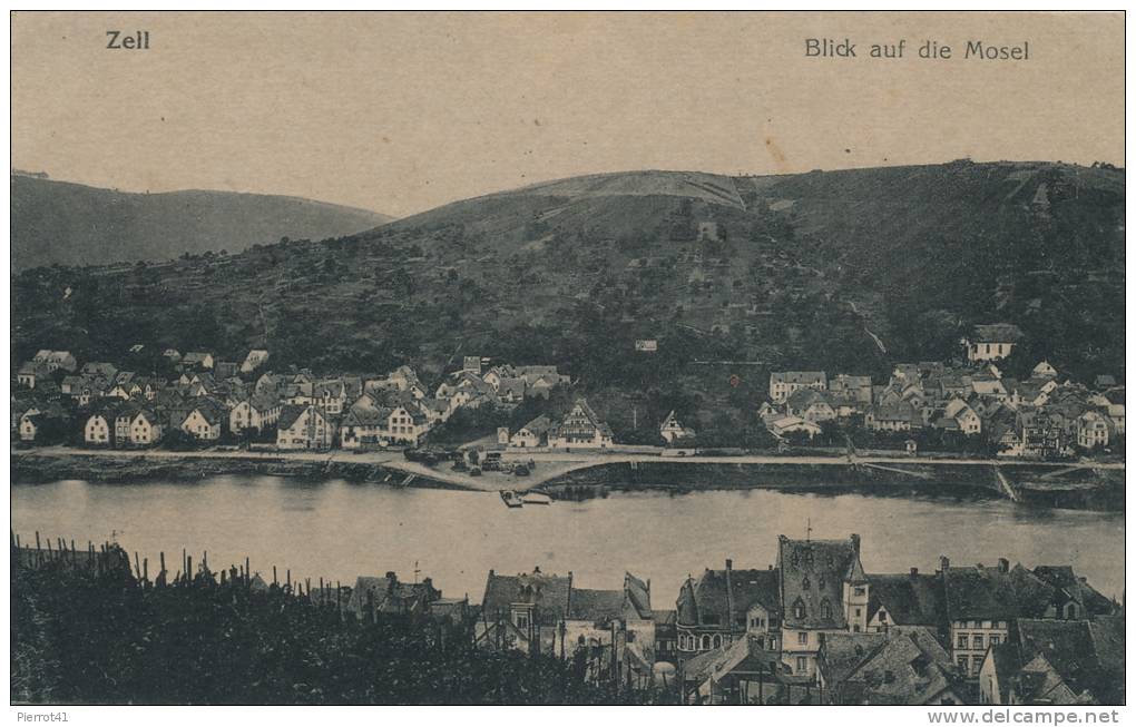 ALLEMAGNE - ZELL - Blick Auf Die Mosel - Zell